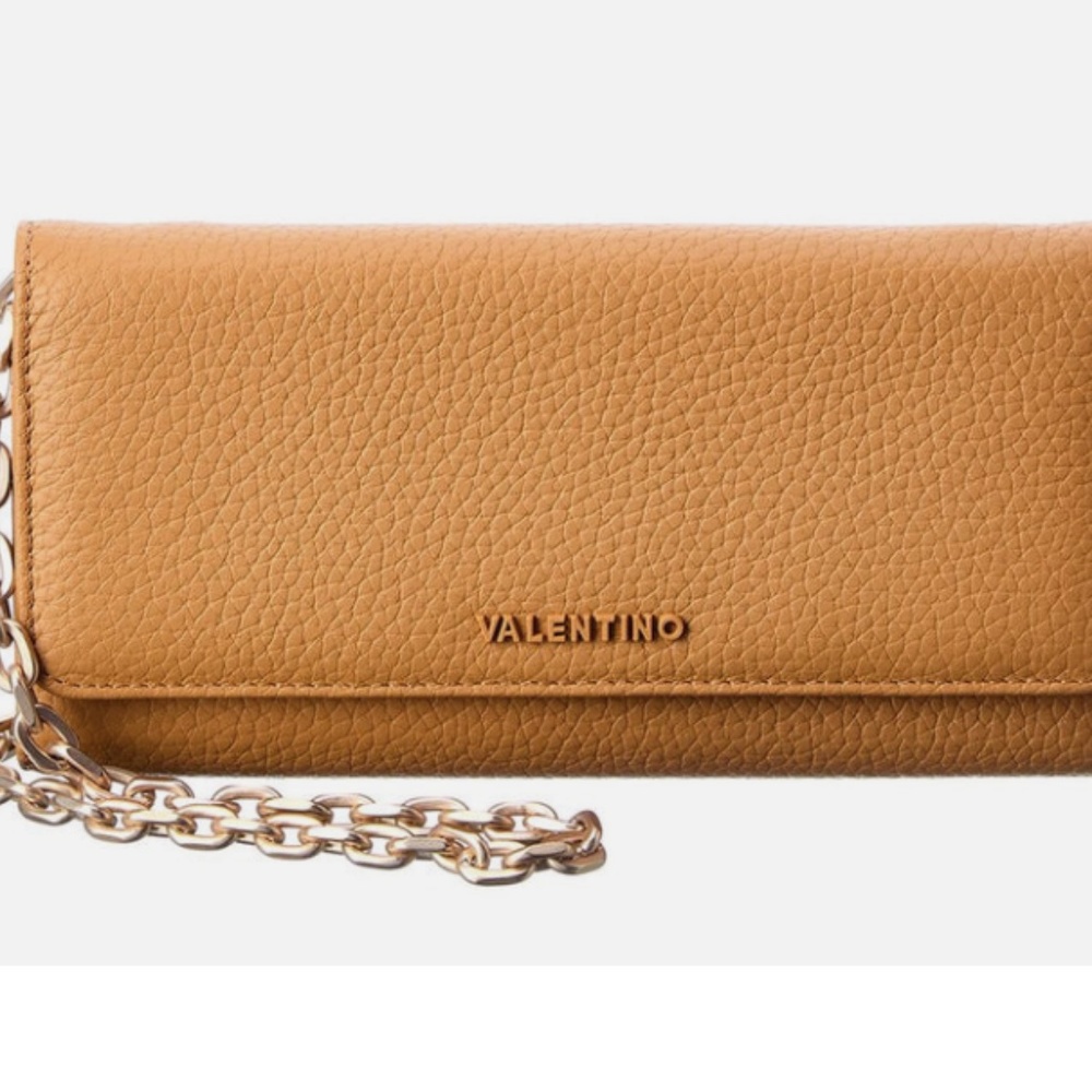 Valentino by Mario Valentino Juniper Leather Wallet On Chain